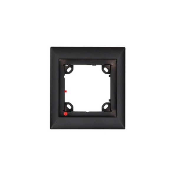 MOBOTIX SINGLE FRAME, BLACK (P/N:MX-OPT-FRAME-1-EXT-BL)