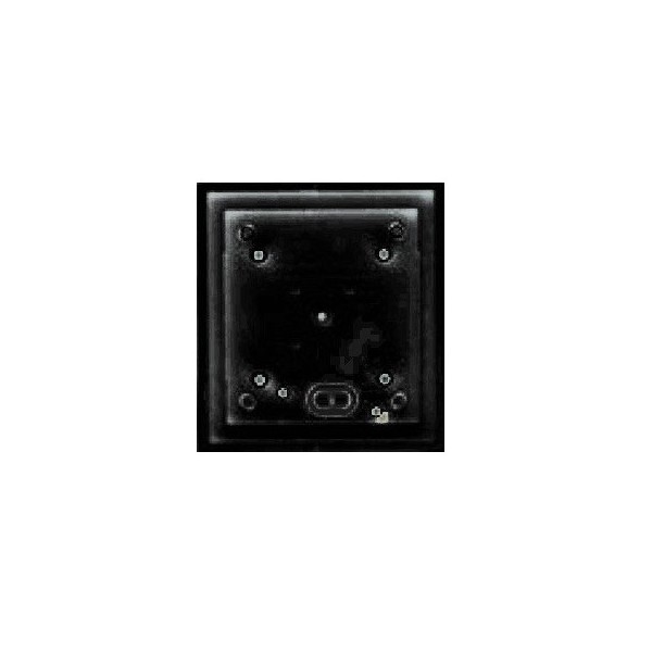 MOBOTIX SINGLE ON-WALL-HOUSING, BLACK (P/N:MX-OPT-BOX-1-EXT-ON-BL)