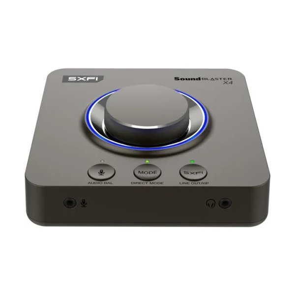 CREATIVE SOUND BLASTER X4 DAC SUPER X-FI 7.1 USB