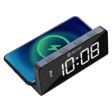 Denver ECQ-103MK2 Reloj despertador digital Negro