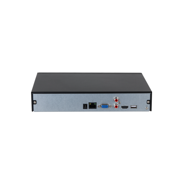 (DHI-NVR2108HS-4KS3) DAHUA GRABADOR IP 8 CANALES POE 1HDD 4K CON INTELIGENCIA ARTIFICAL COMPACT 1U NEGRO