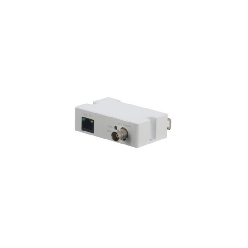 (DH-LR1002-1EC-V2) DAHUA CONVERTIDOR RECEPTOR RJ45 – BNC, 400M/100MBPS & 1000M/10MBPS, ETHERNET DE LARGO ALCANCE A TRAVÉS DE CAB