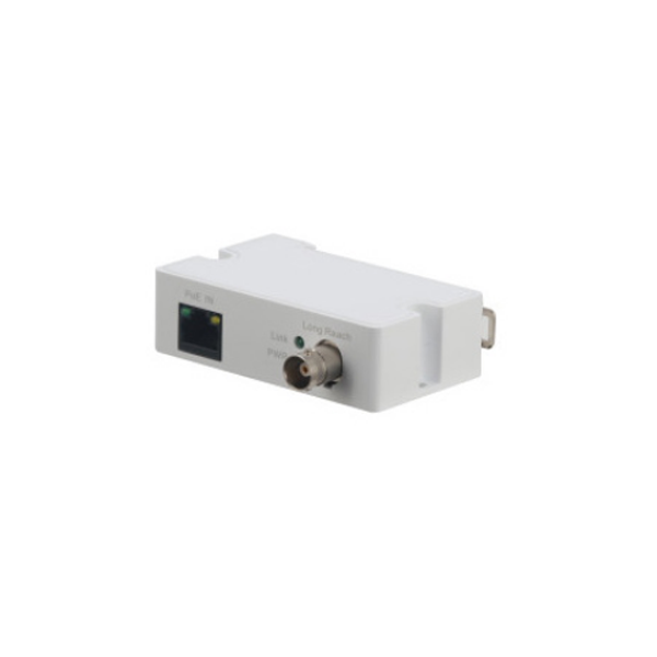 (DH-LR1002-1EC-V2) DAHUA CONVERTIDOR RECEPTOR RJ45 – BNC, 400M/100MBPS & 1000M/10MBPS, ETHERNET DE LARGO ALCANCE A TRAVÉS DE CAB