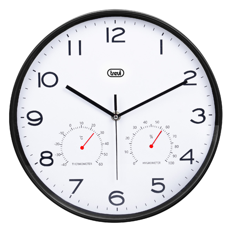 Trevi OM 3510 T Reloj despertador analógico Negro
