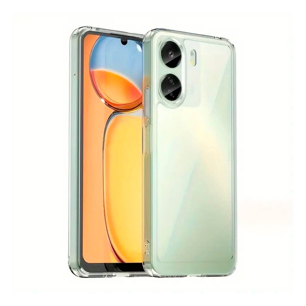Carcasa Xiaomi Redmi 13C Hybrid (bumper + trasera transparente)