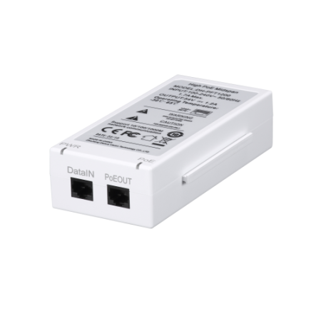 (DH-PFT1200) DAHUA INYECTOR HI-POE (MIDSPAN) 1 PUERTO