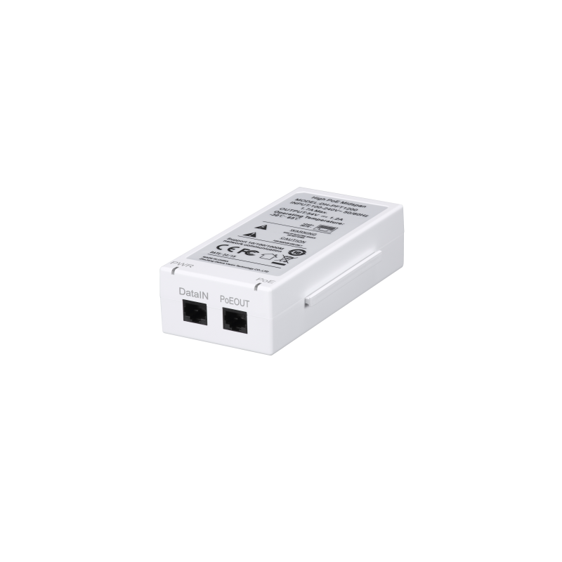 (DH-PFT1200) DAHUA INYECTOR HI-POE (MIDSPAN) 1 PUERTO