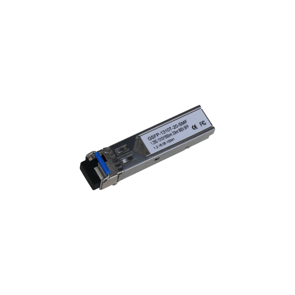 (GSFP-1310T-20-SMF) DAHUA MÓDULO ÓPTICO GIGABIT TRANSCEPTOR DE FIBRA SFP MONOMODO SM PUERTO LC ENVÍO 1310NM RECEPCIÓN 1550NM HAS