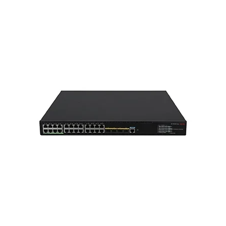H3C S5570S-28S-HPWR-EI-A L3 ETHERNET SWITCH WITH 24*10/100/1000BASE-T PORTS AND 4*1G/10G BASE-X SFP PLUS PORTS, WITHOUT POWER SU