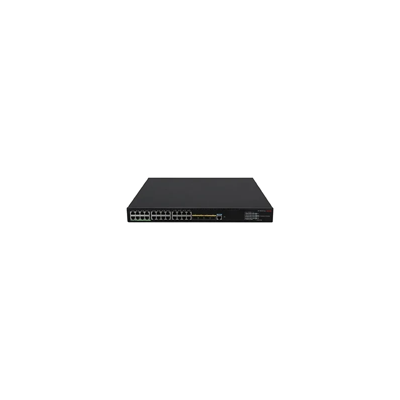 H3C S5570S-28S-HPWR-EI-A L3 ETHERNET SWITCH WITH 24*10/100/1000BASE-T PORTS AND 4*1G/10G BASE-X SFP PLUS PORTS, WITHOUT POWER SU