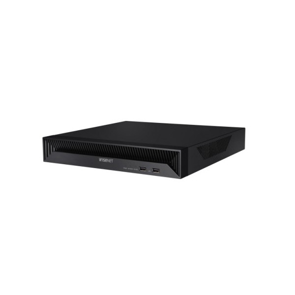 HANWHA GRABADOR IP 8 CANALES 8MP HASTA 1HDD 80MBPS