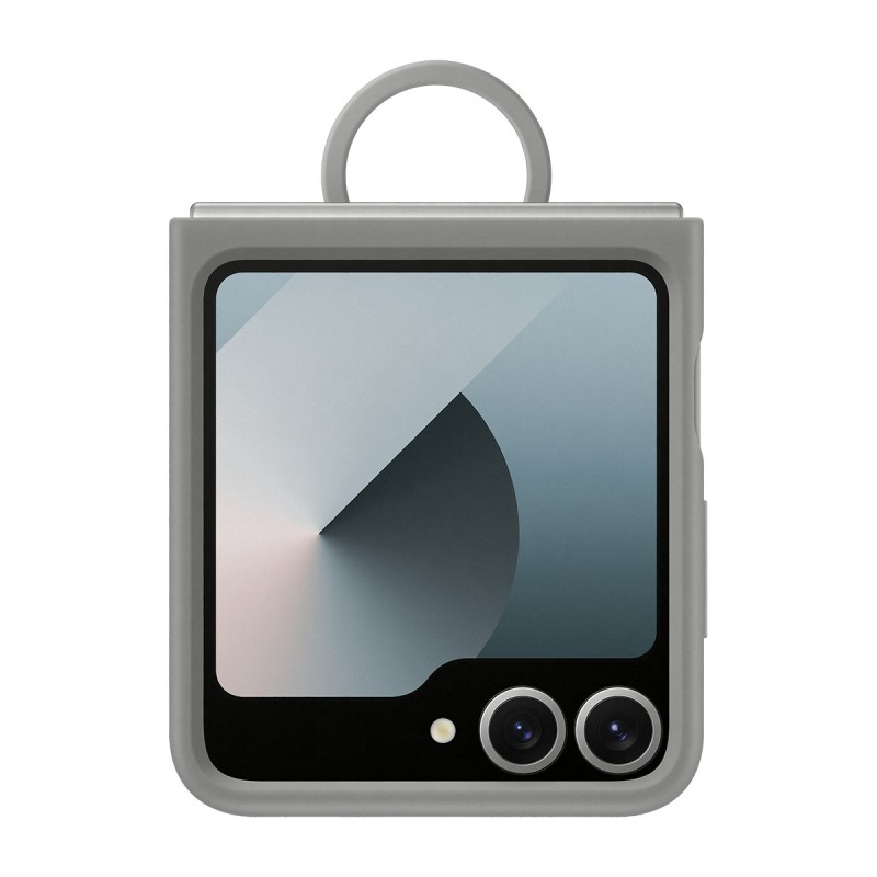 Samsung Funda de silicona Gris para Samsung Galaxy Z Flip6