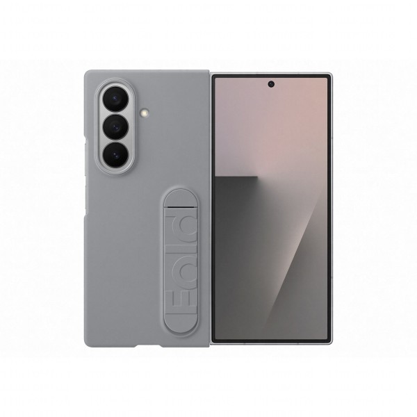 Funda de silicona Samsung Gris y Protector de pantalla para Galaxy Z Fold7