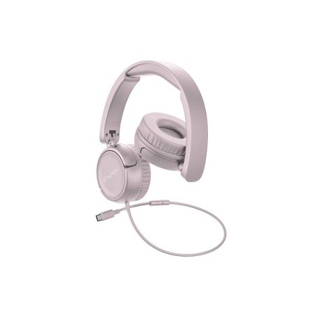 HEADSET ENERGY SISTEM URBAN PINK MICROFONO USB-C PLEGABLE