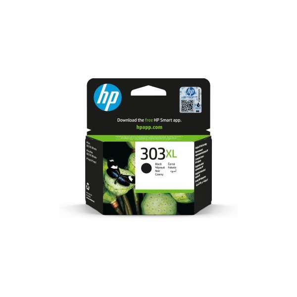 CARTUCHO HP Nº 303XL NEGRO (T6N04AE) HP Tango y Tango X Envy 6220, 6230, 7130, 7830