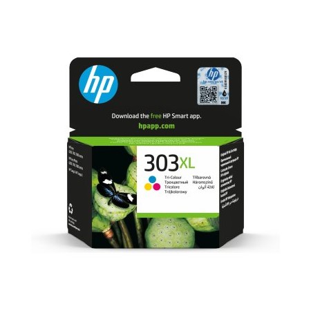 CARTUCHO HP Nº 303XL COLOR (T6N03AE) HP Tango y Tango X Envy 6220, 6230, 7130, 7830