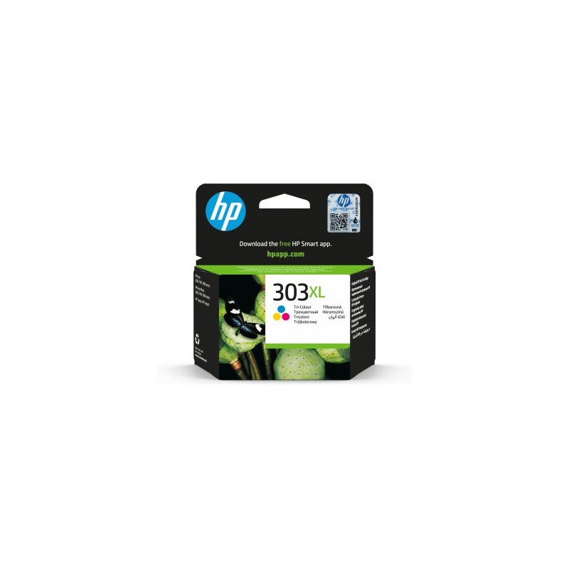 CARTUCHO HP Nº 303XL COLOR (T6N03AE) HP Tango y Tango X Envy 6220, 6230, 7130, 7830