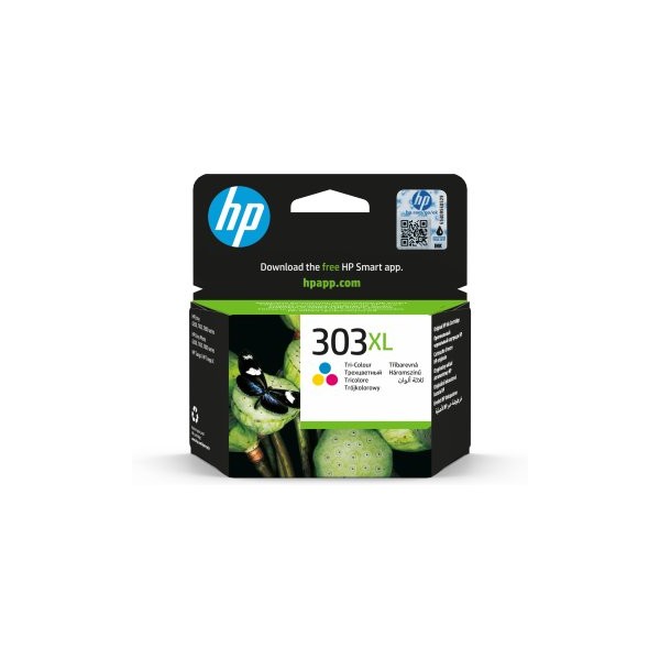 CARTUCHO HP Nº 303XL COLOR (T6N03AE) HP Tango y Tango X Envy 6220, 6230, 7130, 7830