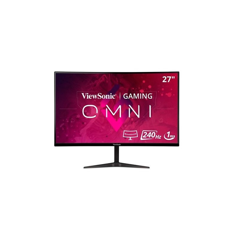 Monitor led gaming 27 pulgadas viewsonic vx2719 - pc - mhd va - fhd - 2 x hdmi - dp - 240hz - 1ms - a - sync - vesa