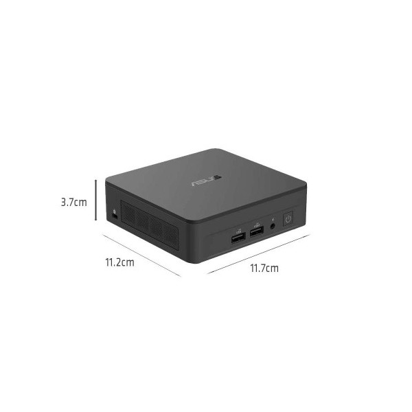 ASUS NUC RNUC13L5KV500000I (SLIM)LIBERTY CANYON RAPTOR LAKE-P RPL-P 28W VPRO EMB (I5-1350PE) GPU INTEGRADO. SIN CABLE.