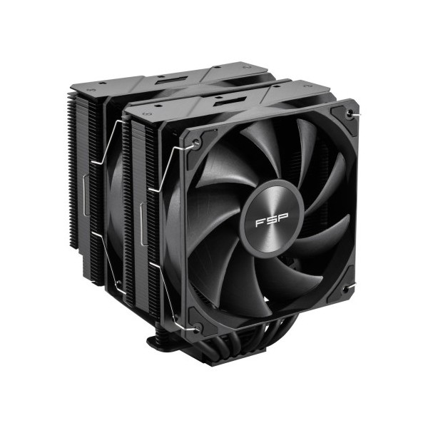 FSP REFRIGERACIONES DE AIRE INTEL LGA 1851/1700/1200 AMD AM4/AM5 120MM BLACK TOP COVER HIGH-PERFORMANCE QUIET PWM