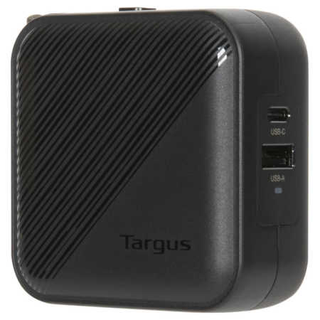 Targus APA803GL cargador de dispositivo móvil Universal Negro Corriente alterna Carga rápida Interior