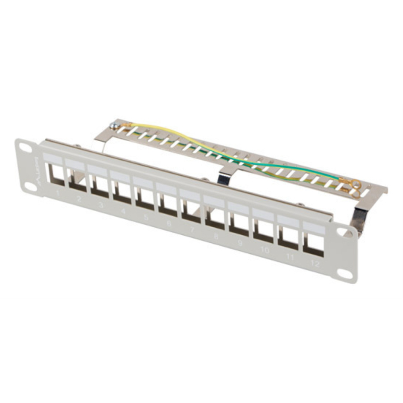 Lanberg PPKS-9212-S panel de parcheo 1U