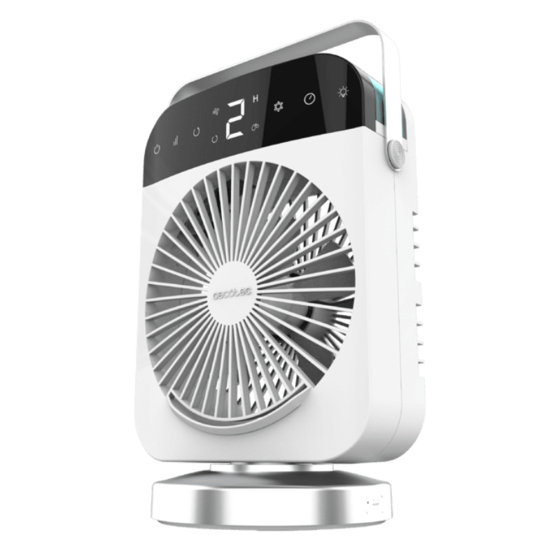 Cecotec EnergySilence 600 DeskChill Smart Rotate Negro, Blanco