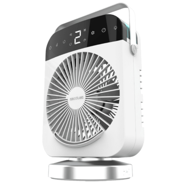 Cecotec EnergySilence 600 DeskChill Smart Rotate Negro, Blanco
