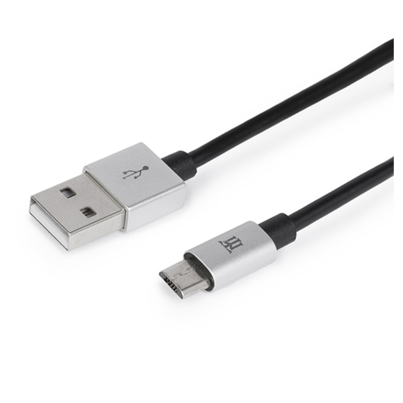 Maillon Technologique Premium MTPMUS241 cable USB 1 m USB 2.0 USB A Micro-USB B Plata