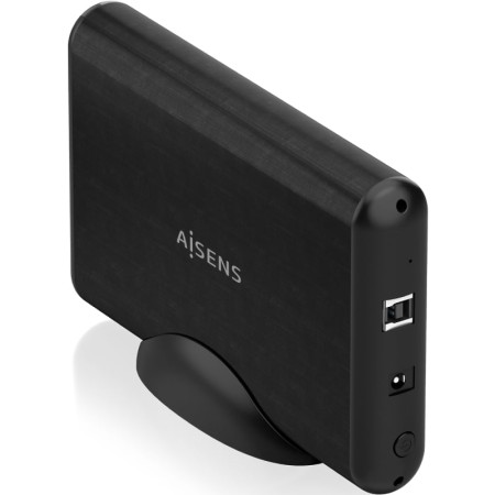 Caja Externa para Disco Duro de 3.5″ Aisens ASE-3533B/ USB 3.1
