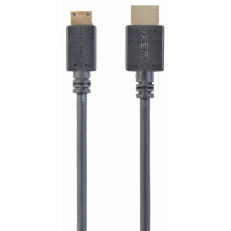 Gembird HDMI - mini HDMI, 3m cable HDMI HDMI tipo A (Estándar) HDMI Type C (Mini) Negro