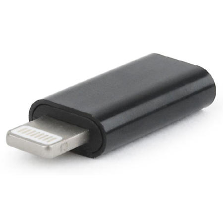 Gembird A-USB-CF8PM-01 cambiador de género para cable USB type-C 8 pines Negro