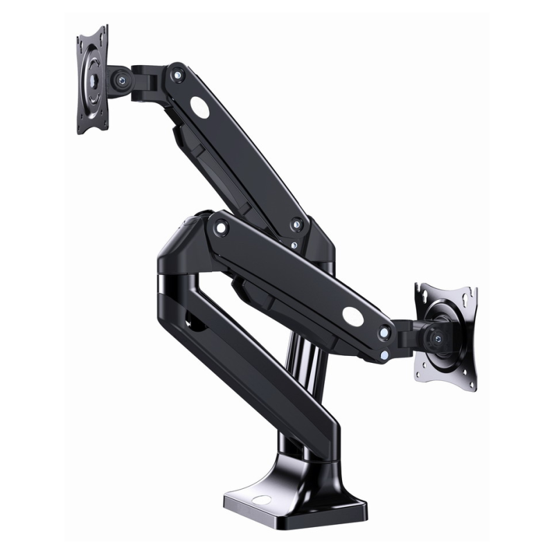 Gembird MA-DA2-03 soporte para monitor 88,9 cm (35″) Escritorio Negro