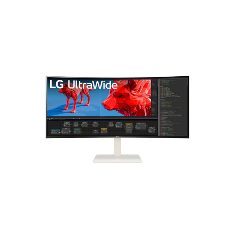 MONITOR LG, 38 PULGADAS, 38BR85QC-W, 96,5 CM, 3840 X 1600 PIXELES, ULTRAWIDE QUAD HD+, LCD, 1 MS, BLANCO