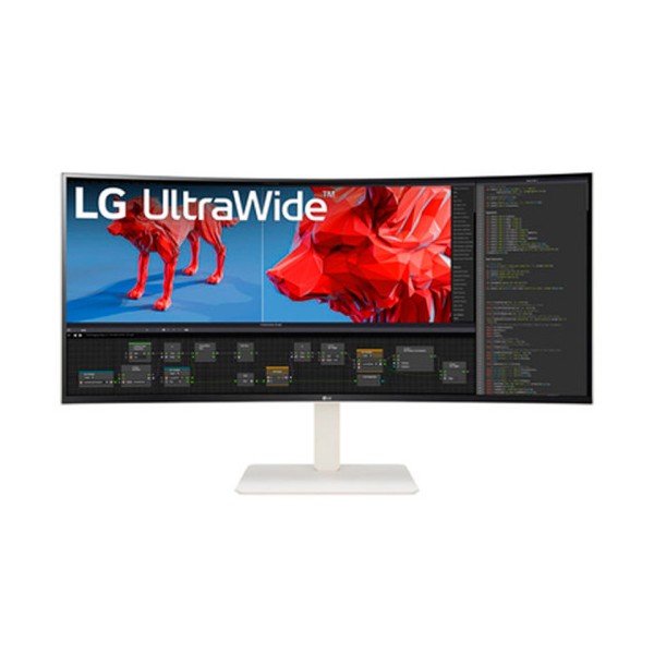 MONITOR LG, 38 PULGADAS, 38BR85QC-W, 96,5 CM, 3840 X 1600 PIXELES, ULTRAWIDE QUAD HD+, LCD, 1 MS, BLANCO