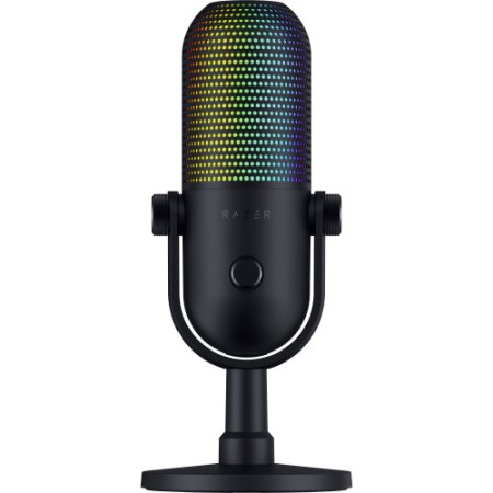 MICROFONO RAZER SEIREN V3 CHROMA 32 BIT DSP NEGRO (RZ19-05990100-R3M1)