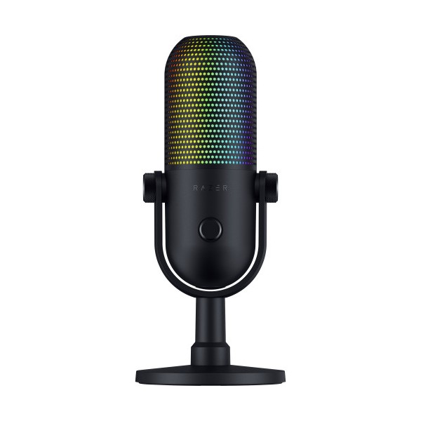 MICROFONO RAZER SEIREN V3 CHROMA 32 BIT DSP NEGRO (RZ19-05990100-R3M1)