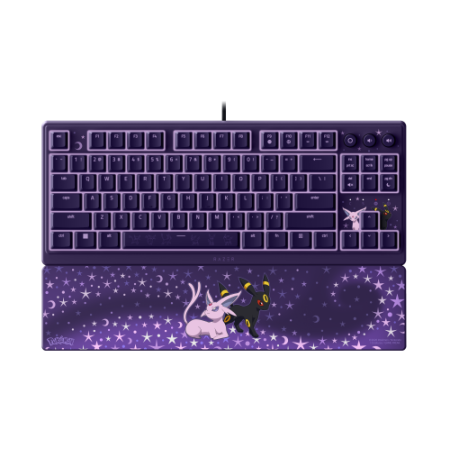 Razer Ornata V3 Tenkeyless – Espeon & Umbreon Edition teclado Juego USB Púrpura