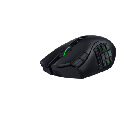 Razer Naga V3 Pro ratón Juego Mano derecha RF Wireless + Bluetooth + USB Type-C Óptico 50000 DPI