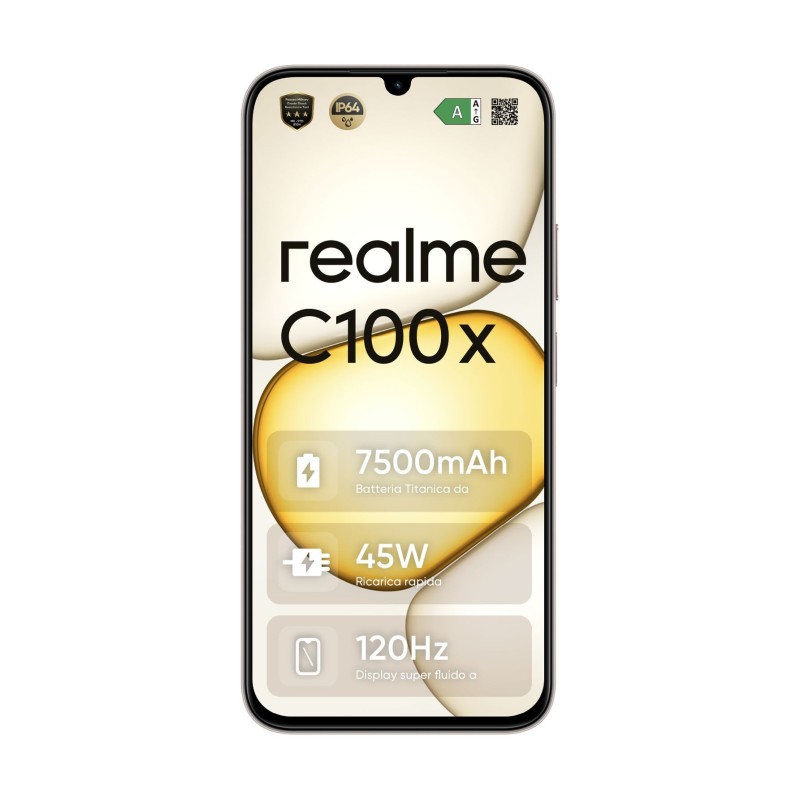 Realme C100X 4G 4GB/256GB Dorado (Golden Coast) Dual SIM