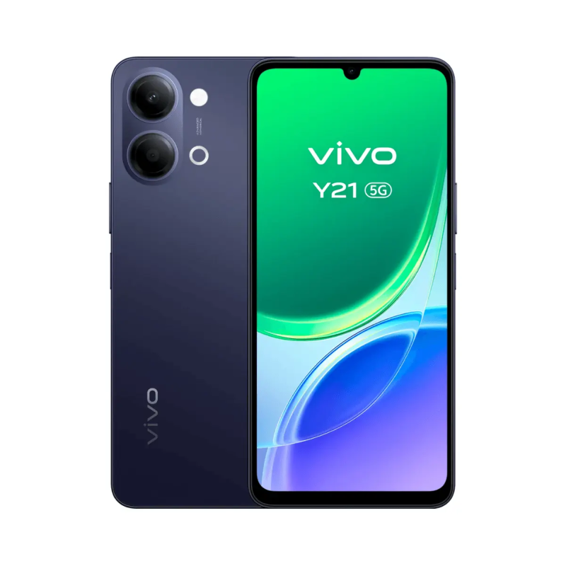 Vivo Y21 5G 4GB/256GB Negro (Midnight Blue) Dual SIM + Cargador + Auriculares