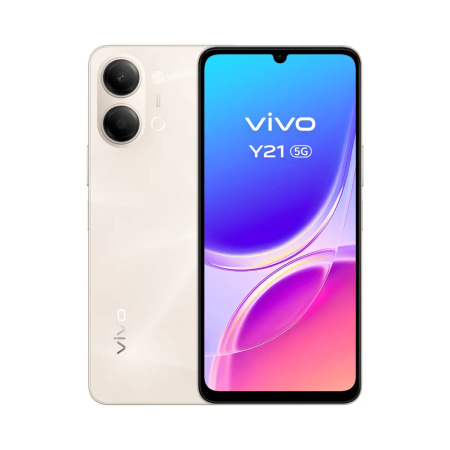 Vivo Y21 5G 4GB/256GB Oro (Champagne Gold) Incluye Cargador + Auriculares