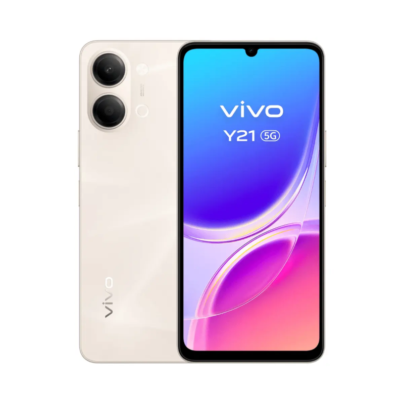 Vivo Y21 5G 4GB/256GB Oro (Champagne Gold) Incluye Cargador + Auriculares