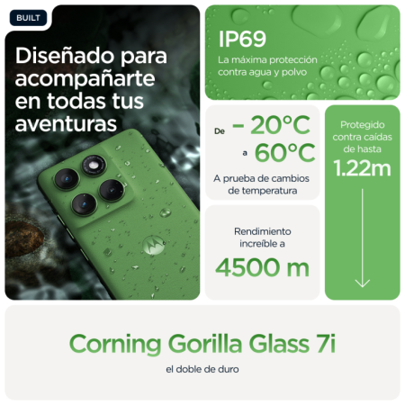 Motorola Edge 60 5G 8GB/512GB Verde (Shamrock) Dual SIM
