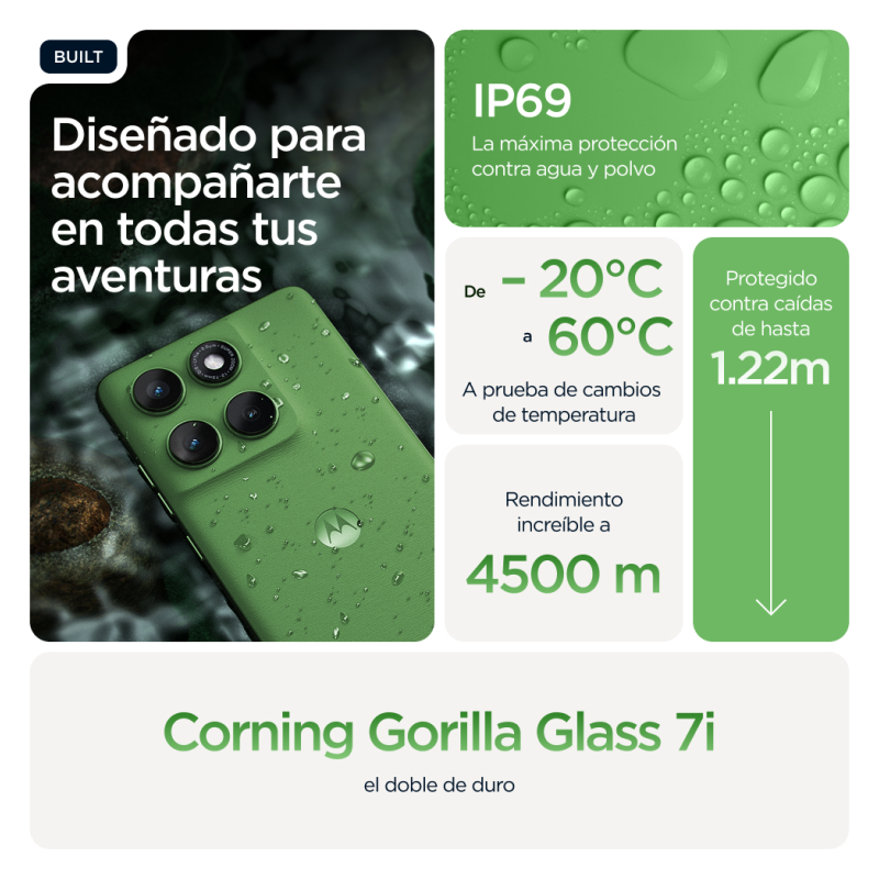 Motorola Edge 60 5G 8GB/512GB Verde (Shamrock) Dual SIM