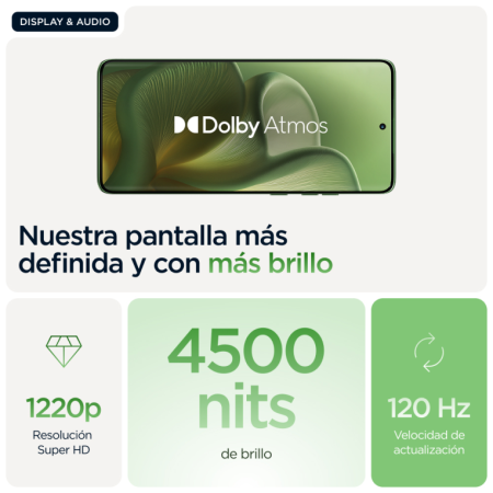 Motorola Edge 60 5G 8GB/512GB Verde (Shamrock) Dual SIM