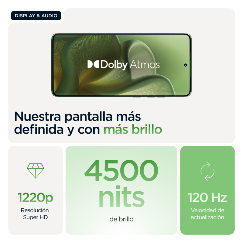 Motorola Edge 60 5G 8GB/512GB Verde (Shamrock) Dual SIM
