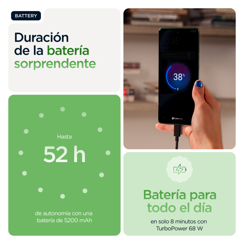 Motorola Edge 60 5G 8GB/512GB Verde (Shamrock) Dual SIM