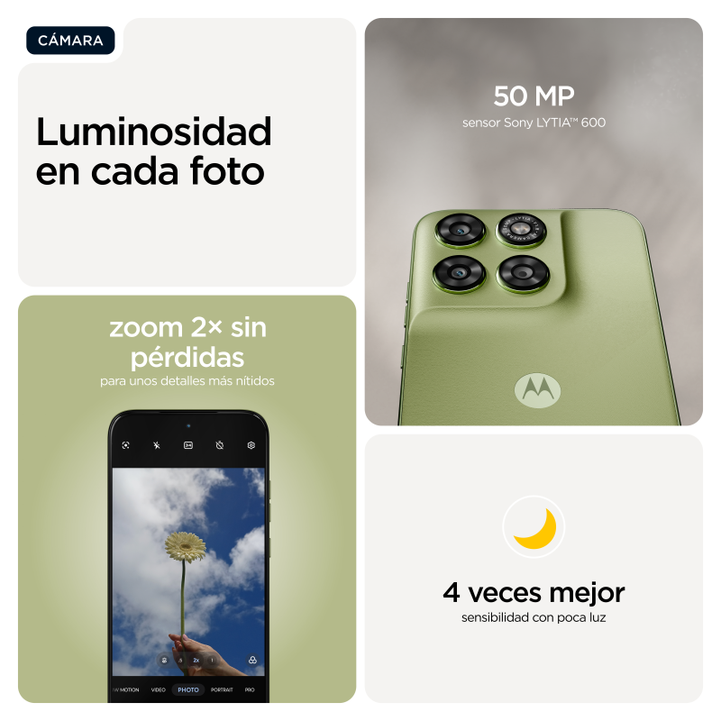 Motorola Moto G67 5G 4GB/256GB Verde (Nile) Dual SIM